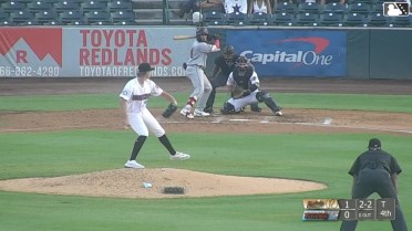 Ivan Luciano singles on a line drive to left fielder Ricardo Cova. Pedro Catuy scores.