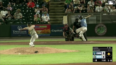 Hayden Harris In play, run(s) to Luis Vázquez