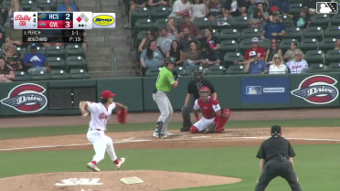 Rafe Perich singles on a ground ball to right fielder Justin Gonzales. Malcolm Moore scores.