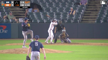 Carter Young homers (4) on a fly ball to right center field.