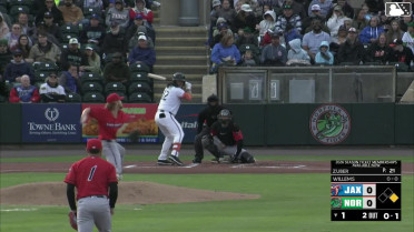 Tyler Zuber In play, run(s) to Creed Willems