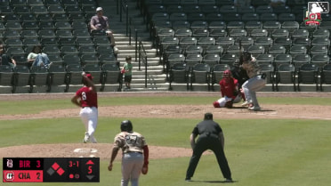 Anthony DePino singles on a fly ball to right fielder Austin Hendrick. Dylan Campbell scores. Caleb Bonemer to 2nd.