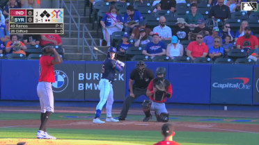 Ryan Clifford slugs his career-high 25th homer