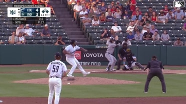 Wilber Dotel In play, run(s) to Ralphy Velazquez