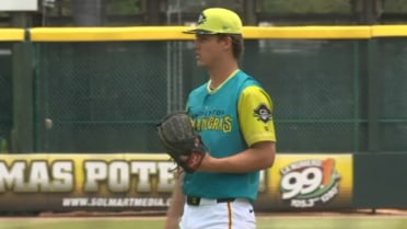 Levi Sterling fans a pair in six two-hit frames