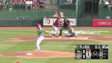 Charles Davalan's leadoff homer (15)