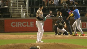 Mathias LaCombe's 3 strikeouts in over 2 innings