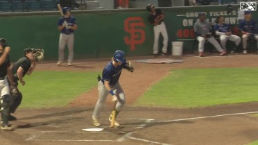 Henry Bolte crushes a two-run home run