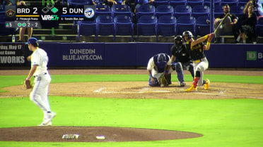 Trey Yesavage fans Konnor Griffin for the second time