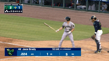 Jace Grady slugs two home runs