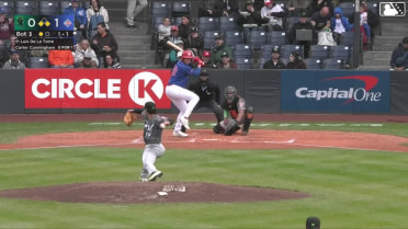 Carter Cunningham singles on a line drive to right fielder Jack Payton. J.R. Freethy scores. Arjun Nimmala to 2nd.