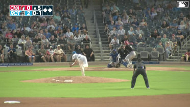 Shane Sasaki singles on a line drive to center fielder Raudi Rodriguez. Trey Faltine scores. Dominic Pitelli to 3rd.