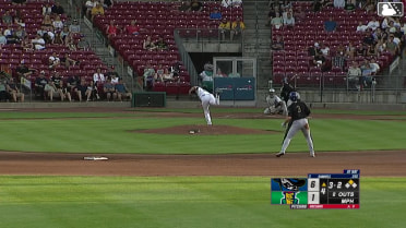 Ramon Ramirez's RBI double
