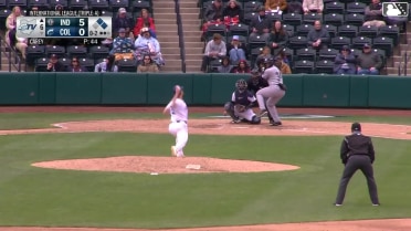 Jack Carey In play, run(s) to Jhostynxon Garcia