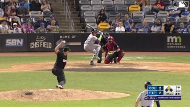 Angel Genao singles on a line drive to right fielder Kala'i Rosario. Cooper Ingle scores.