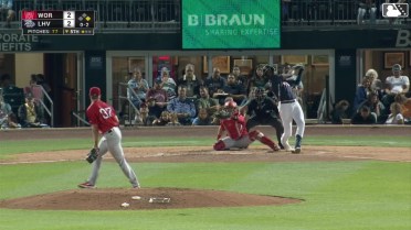 Quinn Priester's seventh strikeout