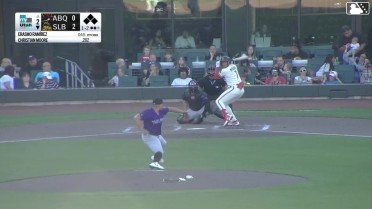 Christian Moore doubles (12) on a fly ball to center fielder Drew Avans. Zach Humphreys scores. Bryce Teodosio scores. Nelson Rada scores.