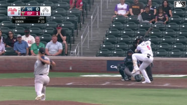 Marcos Castañon homers (7) on a fly ball to center field.