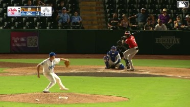 Jonathan Ornelas homers (2) on a fly ball to left field.