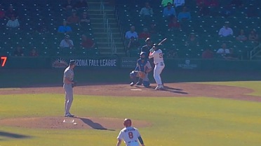 Johanfran Garcia's two-run double