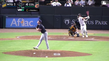 Alex Lodise's solo home run