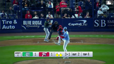 Tristan Garnett In play, run(s) to Conner Capel