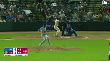 Yeison Morrobel lines into an unassisted double play, third baseman Kyle Nevin. Malcolm Moore out at 3rd.