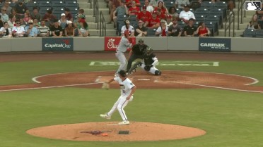 Carson DeMartini homers (5) on a fly ball to right field.