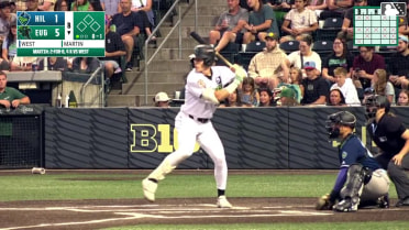 Walker Martin homers (18) on a fly ball to left field.