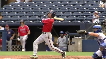 Tyler Black swats a solo homer