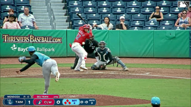 Jordarlin Mendoza In play, run(s) to Nolan Beltran