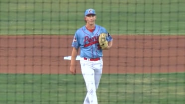 Tanner Franklin notches a strikeout in the 2nd