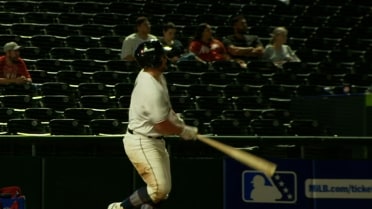 Blaine Crim hits for cycle in five-hit game