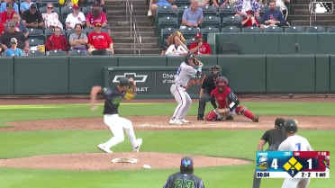 Gavin Logan grounds into a double play, second baseman Dakota Harris to shortstop Jon Jon Gazdar to first baseman Miguel Villarroel. Gavin Conticello out at 2nd. Gavin Logan out at 1st.