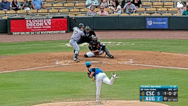Caden Bodine grounds out, pitcher Zach Royse to first baseman Cooper McMurray. Cooper Flemming scores.