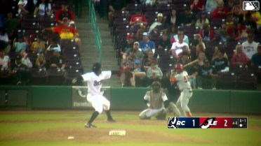 Marlon Quintero grounds into a double play, shortstop Jorge Quintana to second baseman Jose Verdugo to first baseman Truitt Madonna. Lucas Ramirez out at 2nd. Marlon Quintero out at 1st.