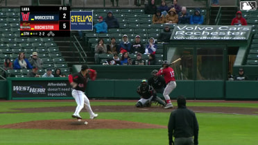 Vinny Capra homers (4) on a fly ball to left center field.