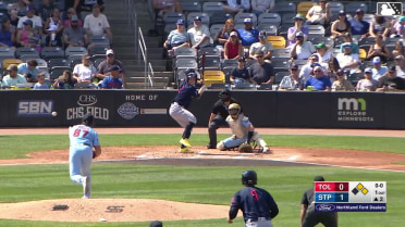 Aaron Rozek In play, out(s) to Jace Jung