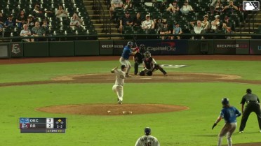 Eliezer Alfonzo homers (2) on a fly ball to right field. Ryan Fitzgerald scores.