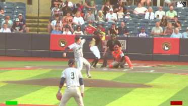 Isaiah Drake homers (2) on a fly ball to right center field.