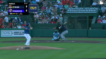 Max Anderson homers (6) on a fly ball to center field.