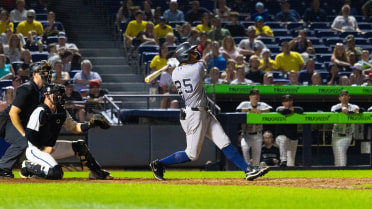 Gladney and Castillo Club Homers as Somerset Falls to Akron