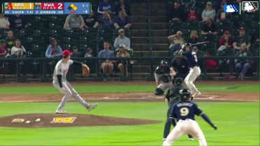 Daniel Eagen In play, run(s) to Justin Johnson