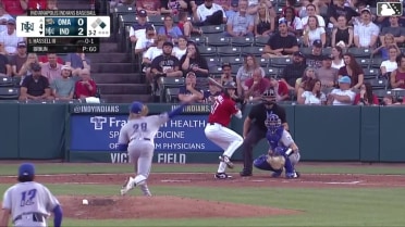 Lucas Braun In play, run(s) to Robert Hassell III