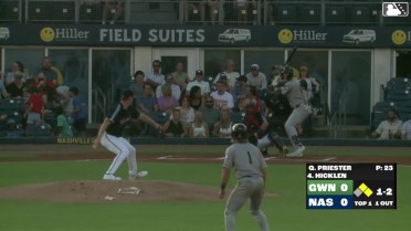 Quinn Priester In play, run(s) to Brewer Hicklen