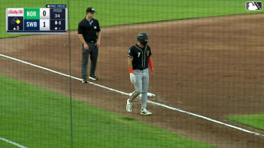 Adam Kloffenstein In play, run(s) to Enrique Bradfield Jr.