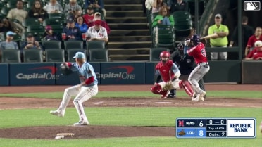 Luis Lara singles on a fly ball to right fielder Noelvi Marte. Eddys Leonard scores. Ramón Rodríguez scores. Cooper Pratt to 3rd.