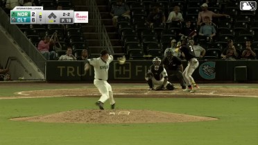 José Barrero called out on strikes.
