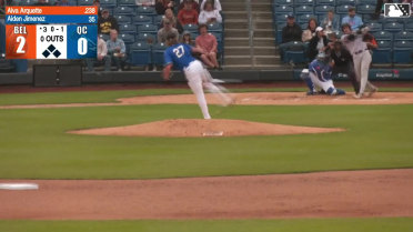 Marlins No. 3 prospect Aiva Arquette hits solo homer