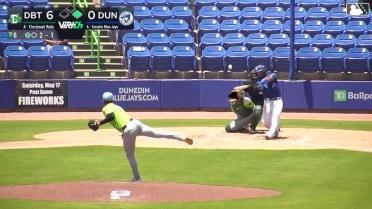 Edward Duran's two-run homer